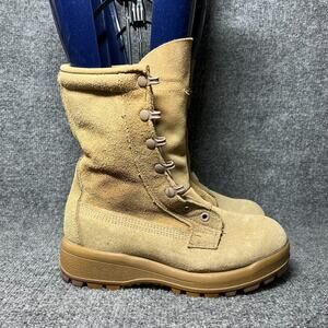 Belleville Gore-Tex ICWR 800-376-6978 Men's 4 Boots Brown Leather Military Boots